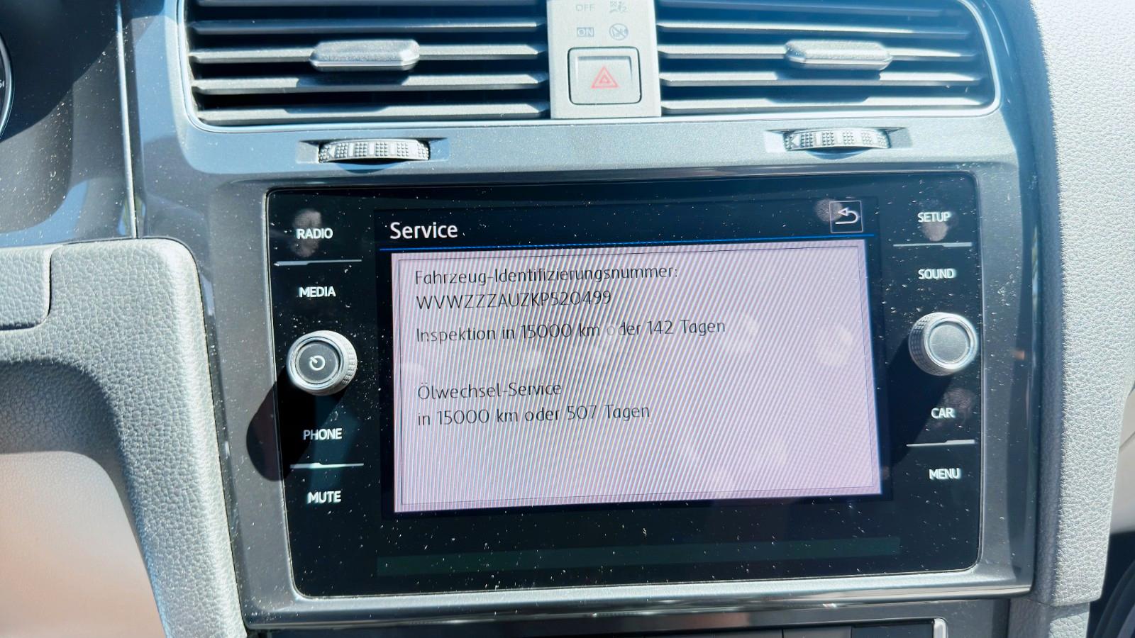 Volkswagen GOLF VII VARIANT TDI COMFORTLINE 1 HAND GARANTIE