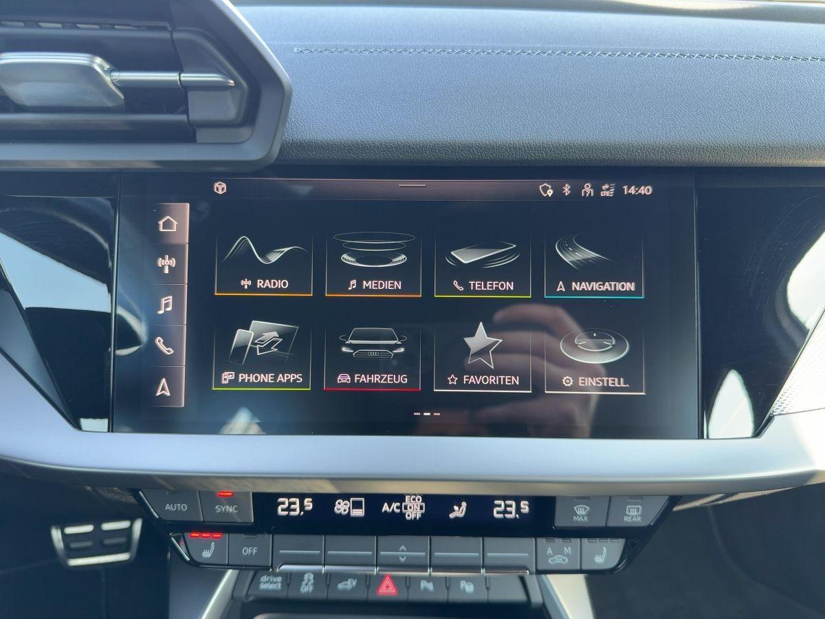 Audi A3 Sportback 40 TFSI e S-TR S-LINE LED+RFK+AHK