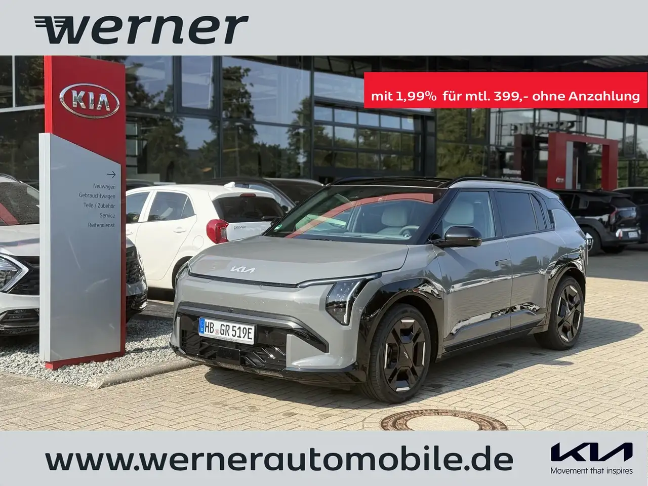 Kia EV3 81,4 kWh GT-line DriveWise Park Komfort GD
