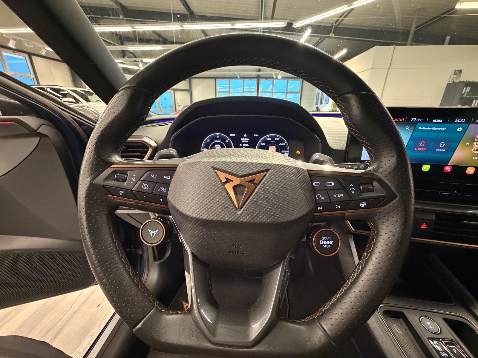 Cupra Leon ST VZ e-Hybrid Virtual ACC Kamera Full Link