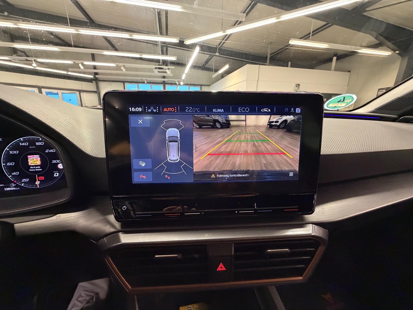 Cupra Leon ST VZ e-Hybrid Virtual ACC Kamera Full Link