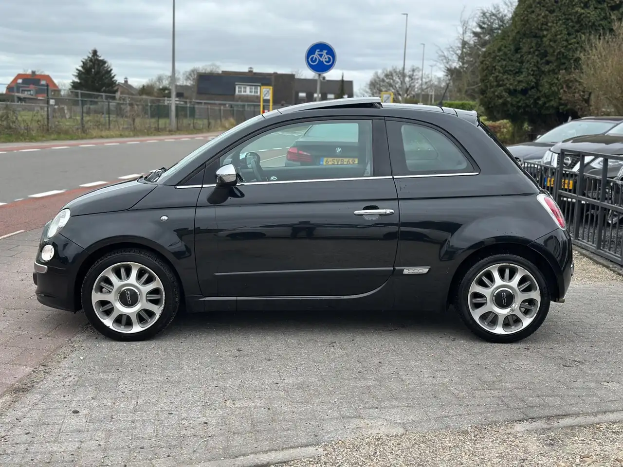 Fiat 500 1.2 Lounge automaat|pano/kanteldak!