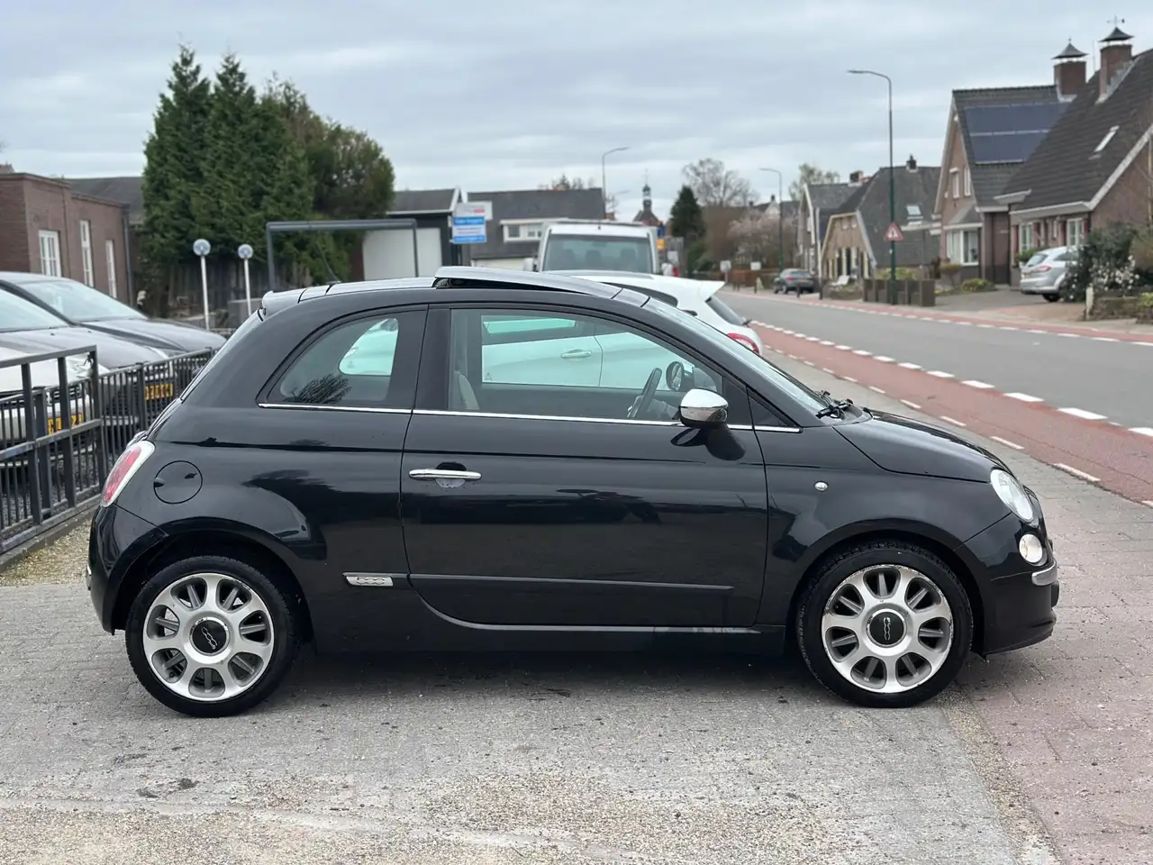 Fiat 500 1.2 Lounge automaat|pano/kanteldak!