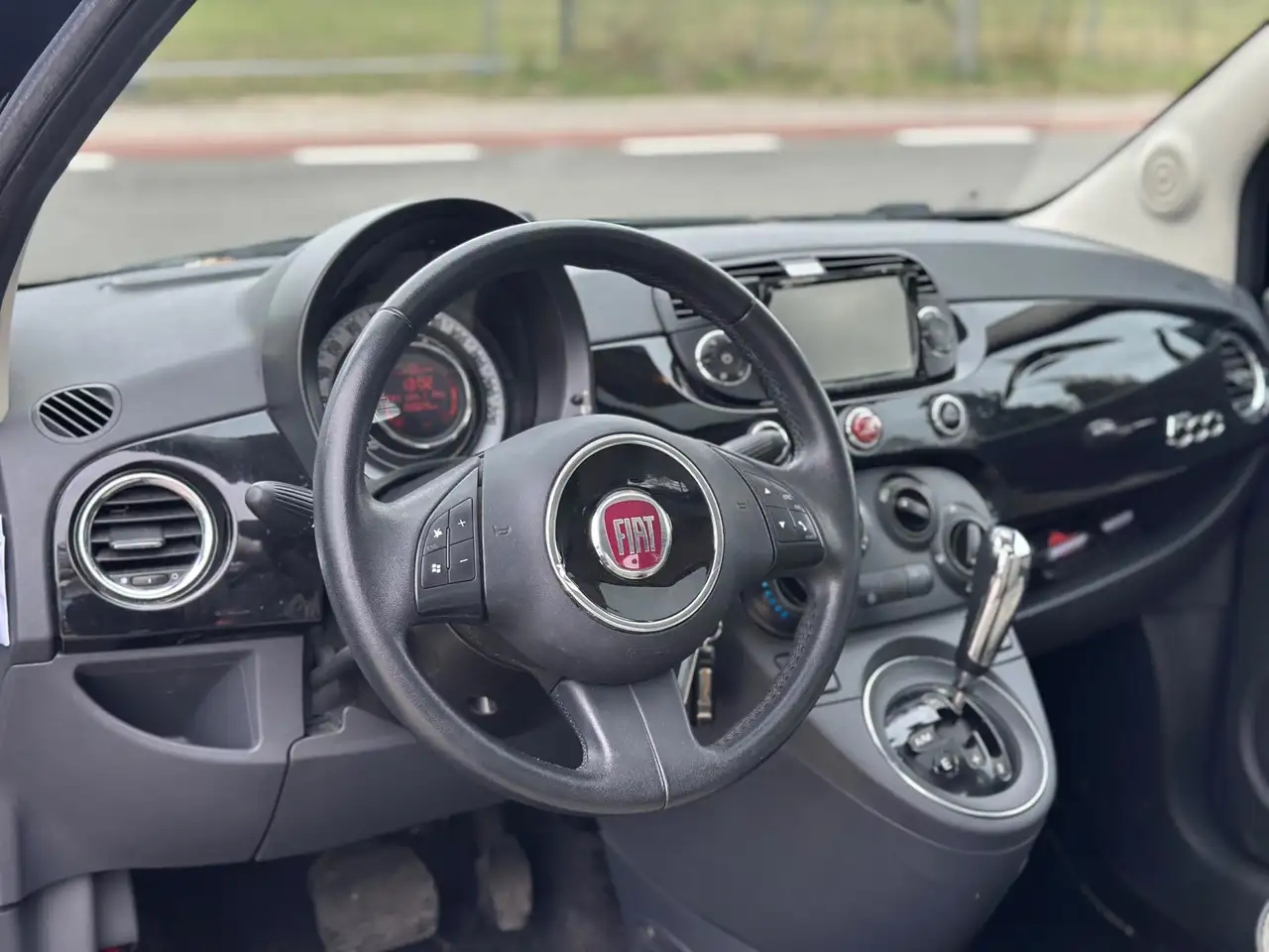 Fiat 500 1.2 Lounge automaat|pano/kanteldak!