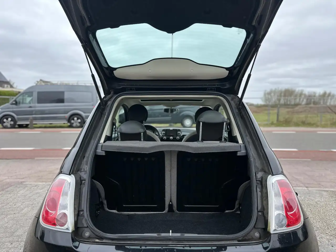 Fiat 500 1.2 Lounge automaat|pano/kanteldak!