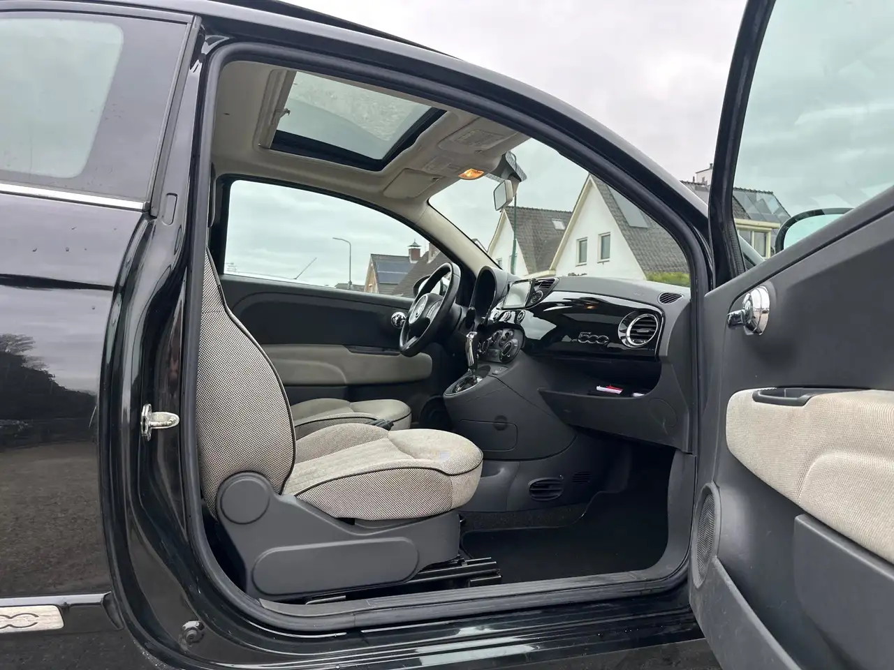 Fiat 500 1.2 Lounge automaat|pano/kanteldak!