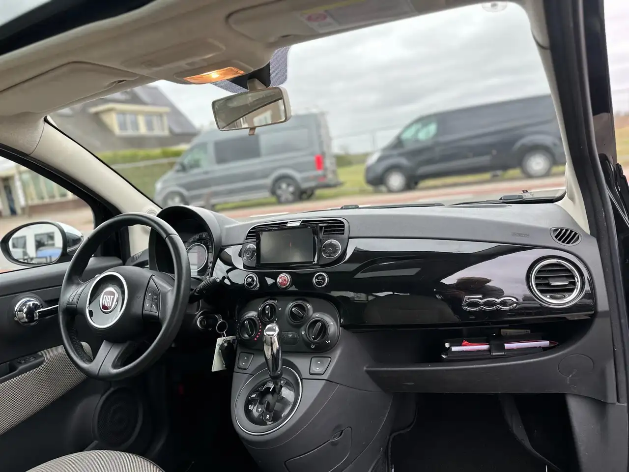 Fiat 500 1.2 Lounge automaat|pano/kanteldak!
